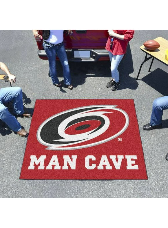 NHL - Carolina Hurricanes Man Cave Tailgater Rug 5'x6'
