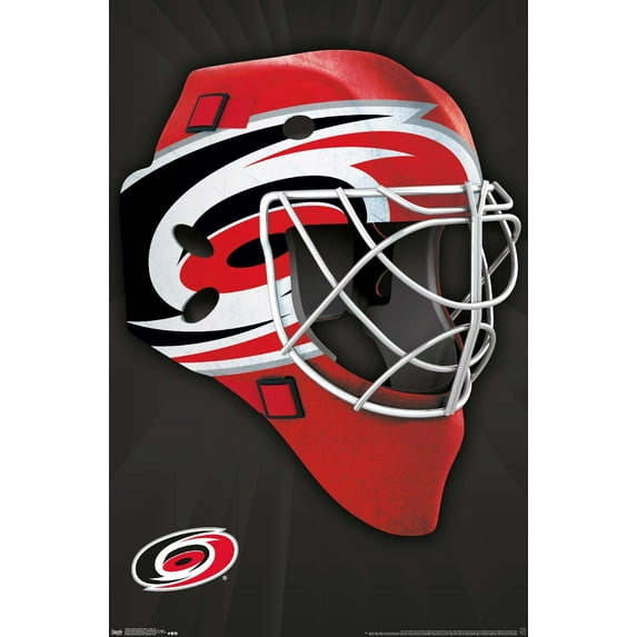 NHL Carolina Hurricanes - Mask 16 Wall Poster, 14.725" x 22.375"