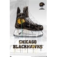 thumbnail image 1 of NHL Chicago Blackhawks - Drip Skate 21 Wall Poster, 22.375" x 34", 1 of 3