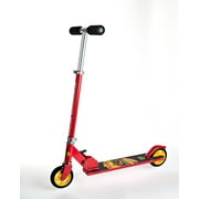 NHL Chicago Blackhawks Folding Kick Scooter for Kids Ages 5 and Up by Walk-Onz Sports