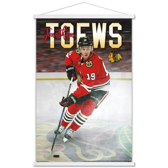 NHL Chicago Blackhawks - Jonathan Toews 17 Wall Poster with Magnetic Frame, 22.375" x 34"