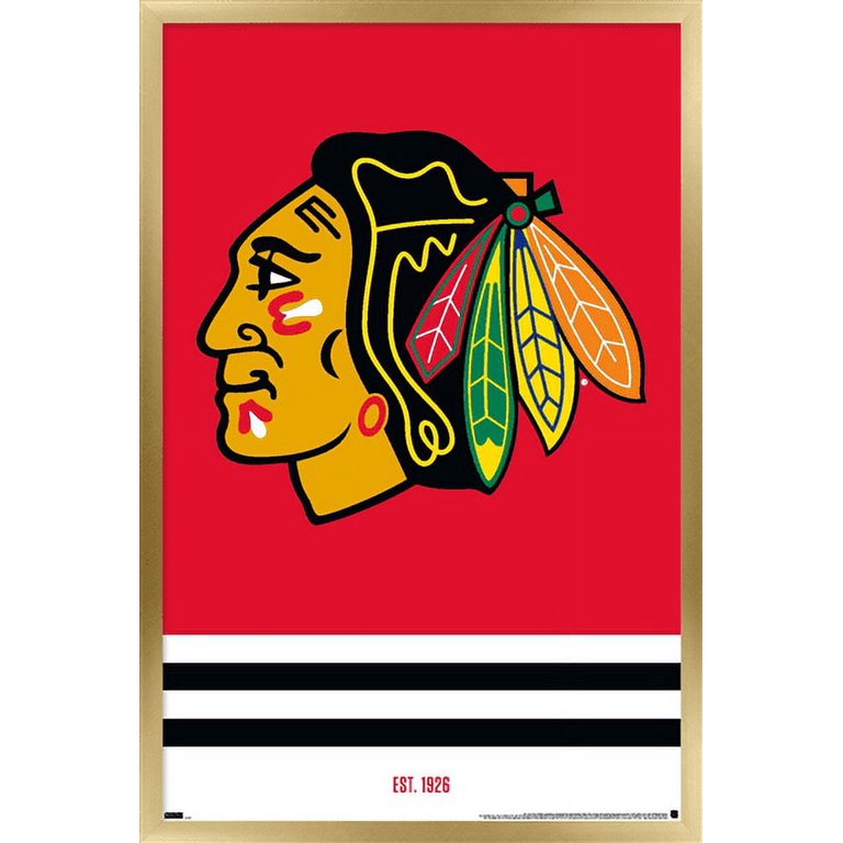 Printable Chicago Blackhawks Logo Set Of Chicago Blackhawks Feather