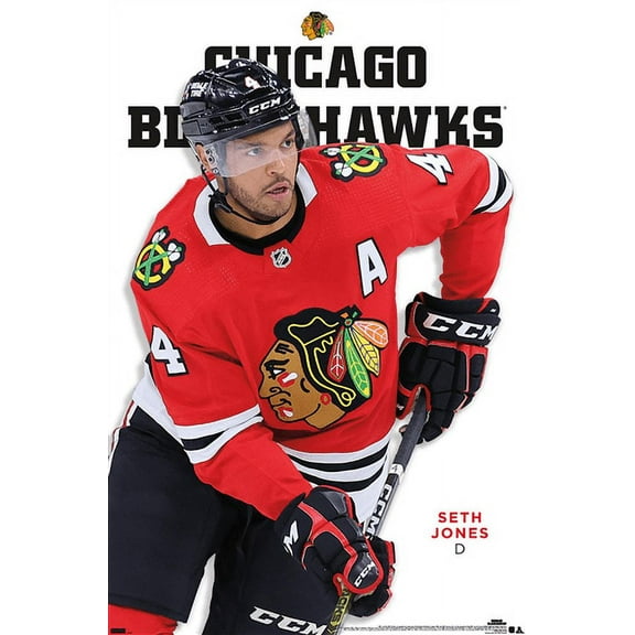 NHL Chicago Blackhawks - Seth Jones Feature Series 23 Wall Poster, 14.725" x 22.375"