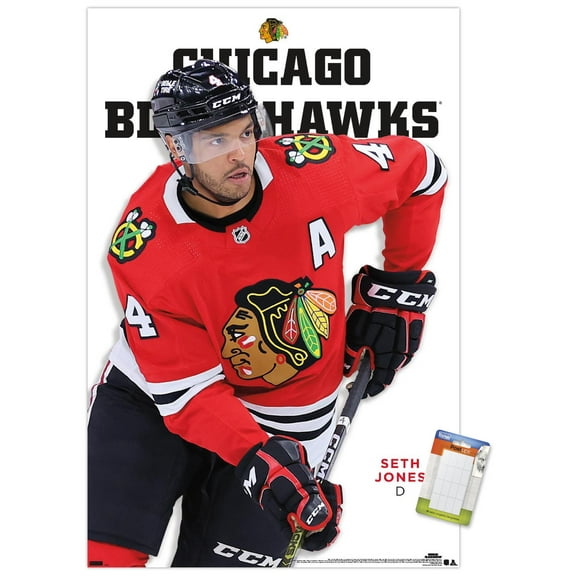 NHL Chicago Blackhawks - Seth Jones Feature Series 23 Wall Poster, 22.375" x 34"