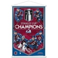 thumbnail image 1 of NHL Colorado Avalanche - 2022 Stanley Cup Champions Wall Poster with Magnetic Frame, 22.375" x 34", 1 of 6