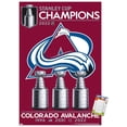 thumbnail image 1 of NHL Colorado Avalanche - 2022 Stanley Cup Team Logo Wall Poster, 22.375" x 34", 1 of 5