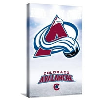 NHL Colorado Avalanche - Logo 17 Canvas Wall Poster, 14.725" x 22.375"