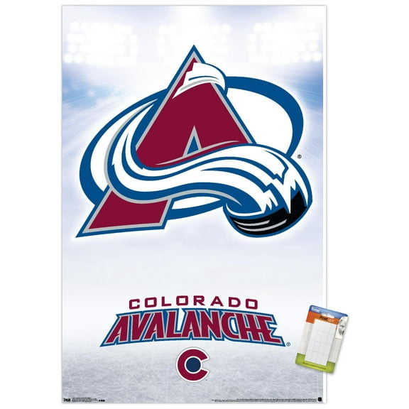 NHL Colorado Avalanche - Logo 17 Wall Poster, 14.725" x 22.375"
