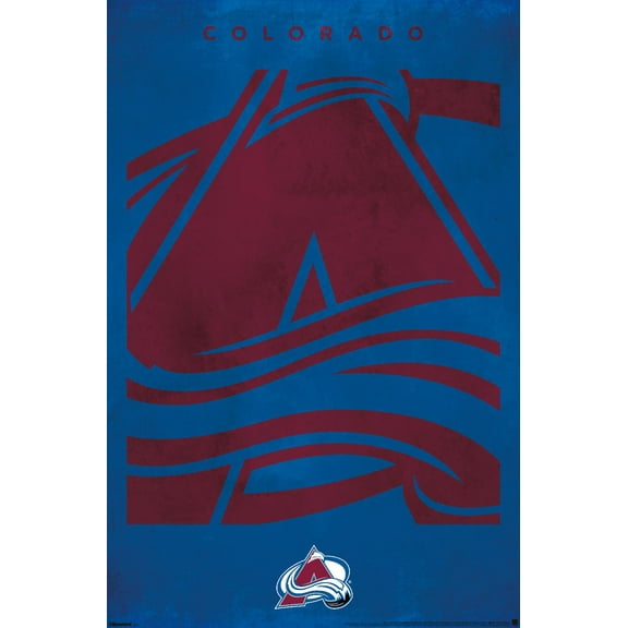 NHL Colorado Avalanche - Logo 25 Wall Poster, 14.725" x 22.375"