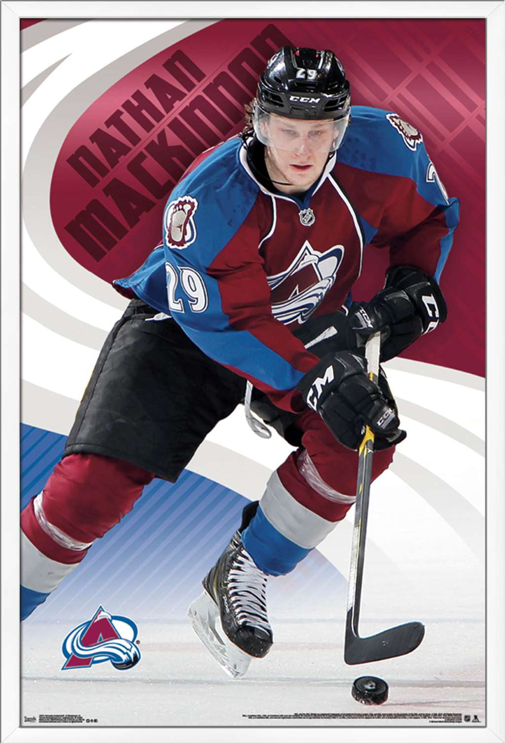 Colorado Avalanche: Nathan MacKinnon 2023 - Officially Licensed