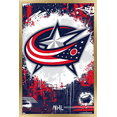 thumbnail image 1 of NHL Columbus Blue Jackets - Maximalist Logo 23 Wall Poster, 22.375" x 34" Framed, 1 of 5
