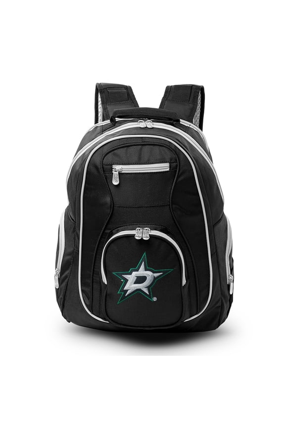 NHL Dallas Stars Premium Laptop Backpack with Colored Trim