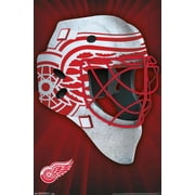 NHL Detroit Redwings - Mask 16 Wall Poster, 14.725" x 22.375"