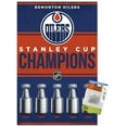 thumbnail image 1 of NHL Edmonton Oilers - Champions 23 Wall Poster with Push Pins, 14.725" x 22.375", 1 of 4