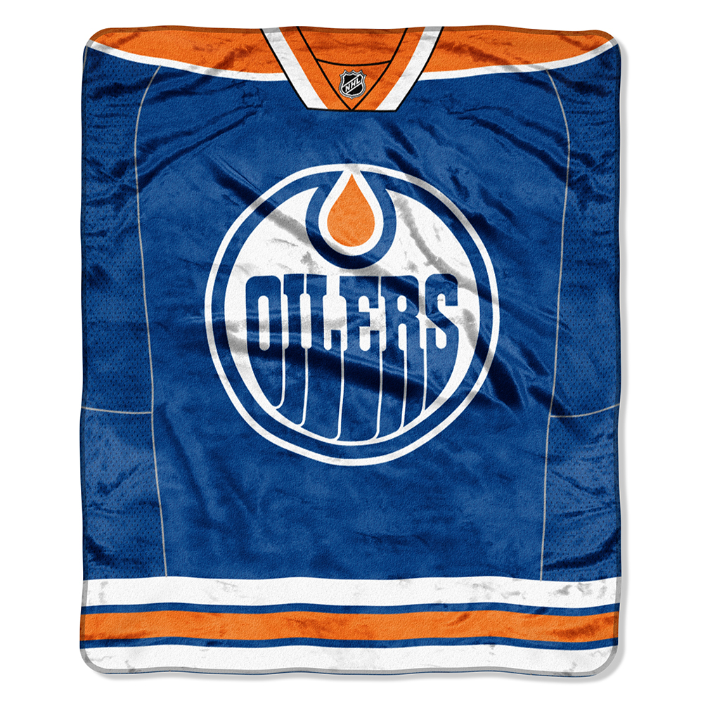 Edmonton Oilers Plush Blanket