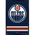 thumbnail image 1 of NHL Edmonton Oilers - Logo 21 Wall Poster, 14.725" x 22.375", Framed, 1 of 3