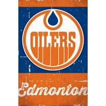 NHL Edmonton Oilers - Retro Logo 13 Wall Poster, 14.725" x 22.375"