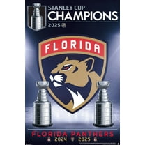 NHL Florida Panthers - 2025 Stanley Cup Team Logo Wall Poster, 22.375" x 34"