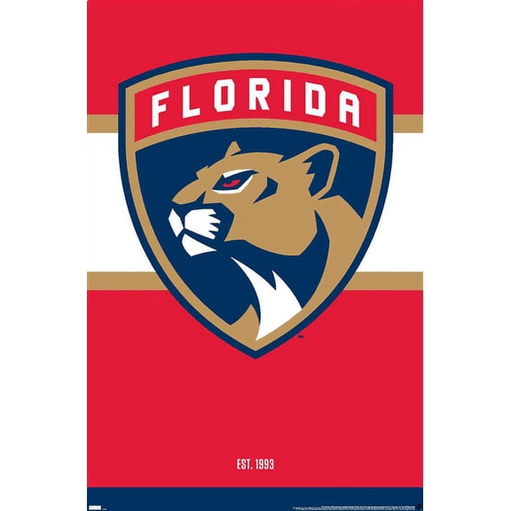NHL Florida Panthers - Logo 21 Wall Poster, 14.725" x 22.375"