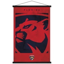 NHL Florida Panthers - Logo 25 Wall Poster with Magnetic Frame, 22.375" x 34"