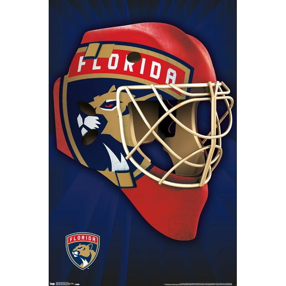 NHL Florida Panthers Mask 16 Wall Poster, 22.375" x 34"