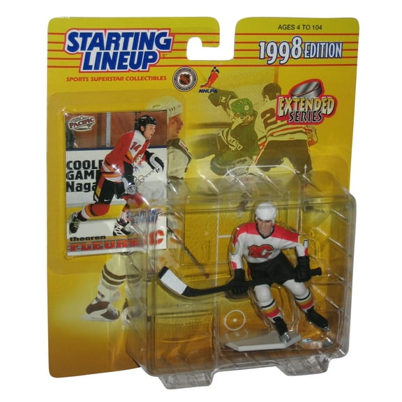 NHL Hockey Theoren Fleury (1998) Starting Lineup Kenner Figure - (Calgary Flames)