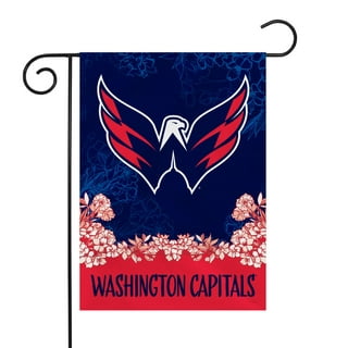 Inglasco Reverse Retro Dual Logo Souvenir Hockey Puck (Capitals