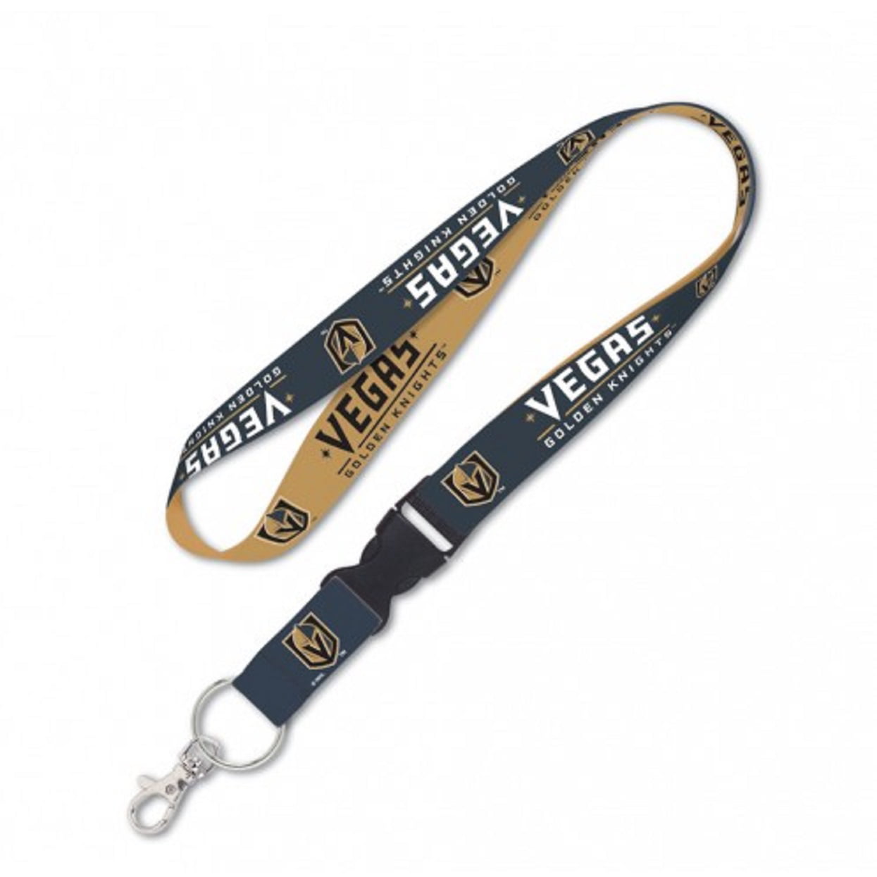 Vegas Golden Knights 2023 Stanley Cup Champions Leather Rectangle Keychain  with Personalized Strap