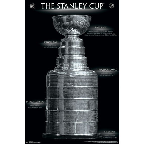NHL League - Stanley Cup 16 Wall Poster, 22.375" x 34"