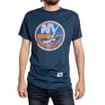 thumbnail image 1 of NHL Mens Loose Fit Performance Rashguard Wicking Short Sleeve Shirt (New York Islanders, XX-Large), 1 of 3