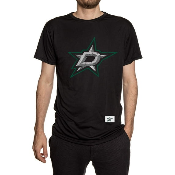 NHL Mens Loose Fit Performance Rashguard Wicking Short Sleeve Shirt