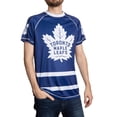 thumbnail image 1 of NHL Mens Performance Quick Dry Moisture Wicking Rash Guard Short Sleeve Shirt, 1 of 3