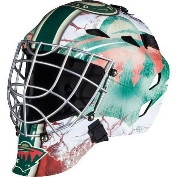 Franklin Sports 74005F33E2 Sports GFM 1500 NHL Minnesota Wild Goalie Face Mask