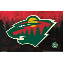 NHL Minnesota Wild - Logo 15 Wall Poster, 22.375" x 34"