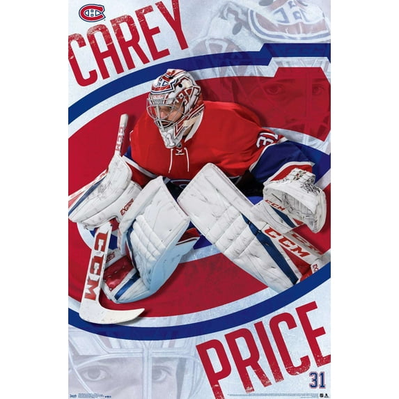 NHL Montreal Canadiens - Carey Price 17 Wall Poster, 14.725" x 22.375"