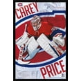 thumbnail image 1 of NHL Montreal Canadiens - Carey Price 17 Wall Poster, 22.375" x 34", Framed, 1 of 2