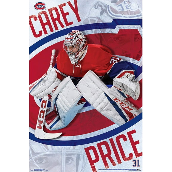 NHL Montreal Canadiens - Carey Price 17 Wall Poster, 22.375" x 34"