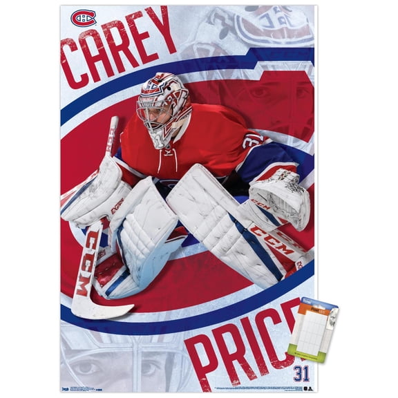 NHL Montreal Canadiens - Carey Price 17 Wall Poster, 22.375" x 34"