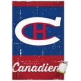 thumbnail image 1 of NHL Montreal Canadiens - Retro Logo 13 Wall Poster, 22.375" x 34", 1 of 5