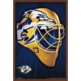 thumbnail image 1 of NHL NashVille Predators - Mask 16 Wall Poster, 22.375" x 34", Framed, 1 of 2