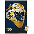 thumbnail image 1 of NHL NashVille Predators - Mask 16 Wall Poster with Push Pins, 22.375" x 34", 1 of 3