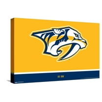 NHL Nashville Predators - Logo 21 Canvas Wall Poster, 14.725" x 22.375"