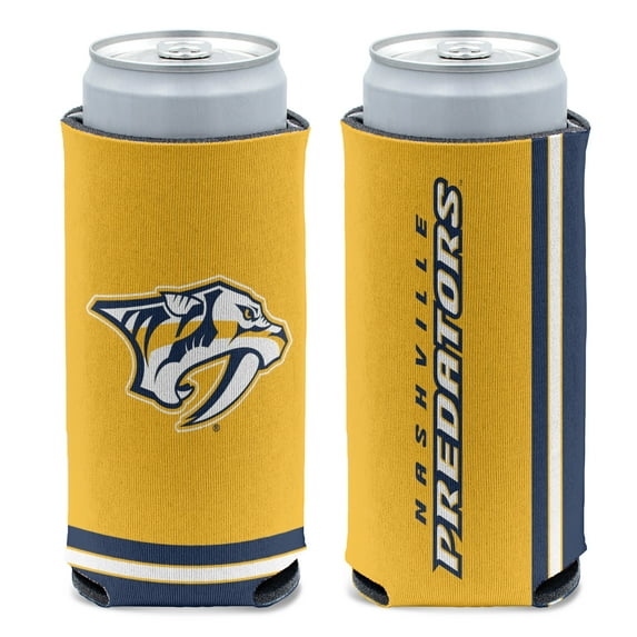 NHL Nashville Predators Prime 12oz Slim Can Cooler, Collapsible