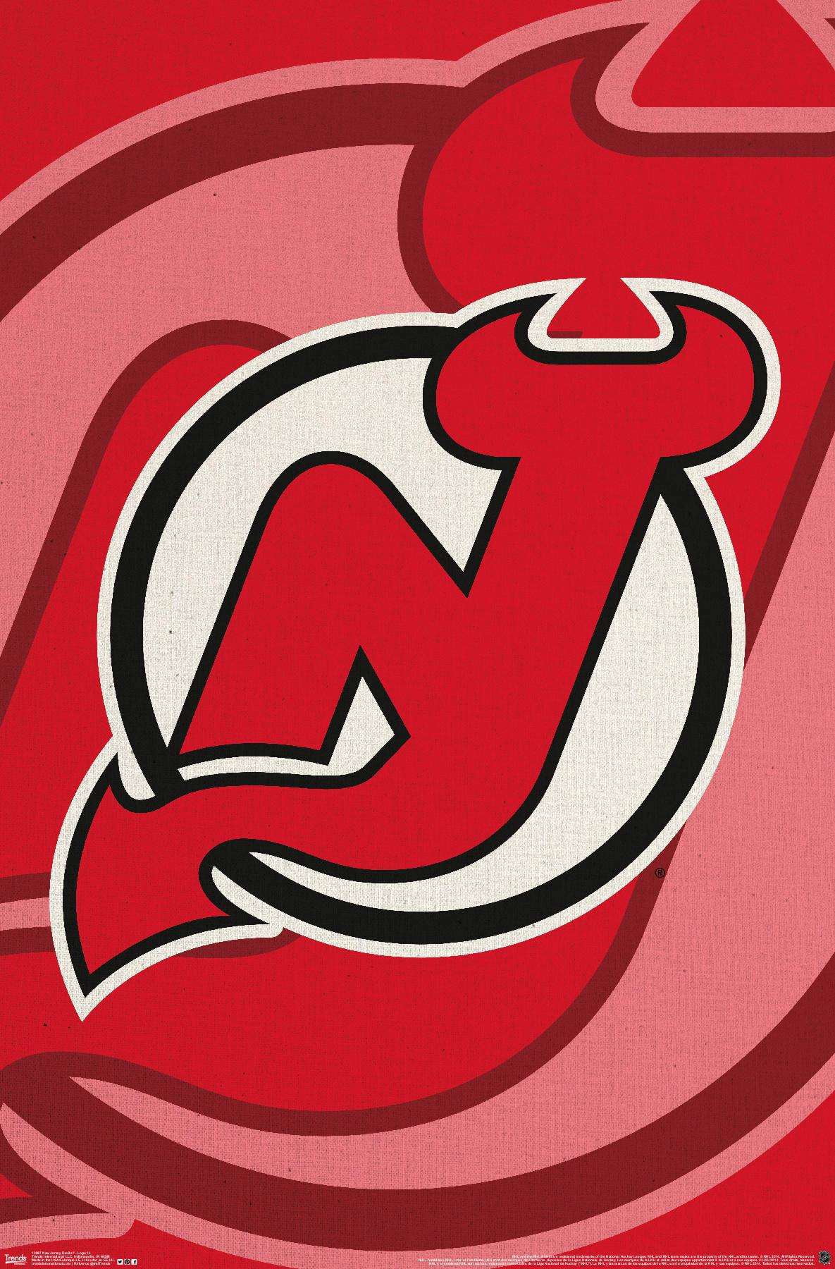 NHL New Jersey DeVils - Logo 14 Wall Poster, 14.725" x 22.375"