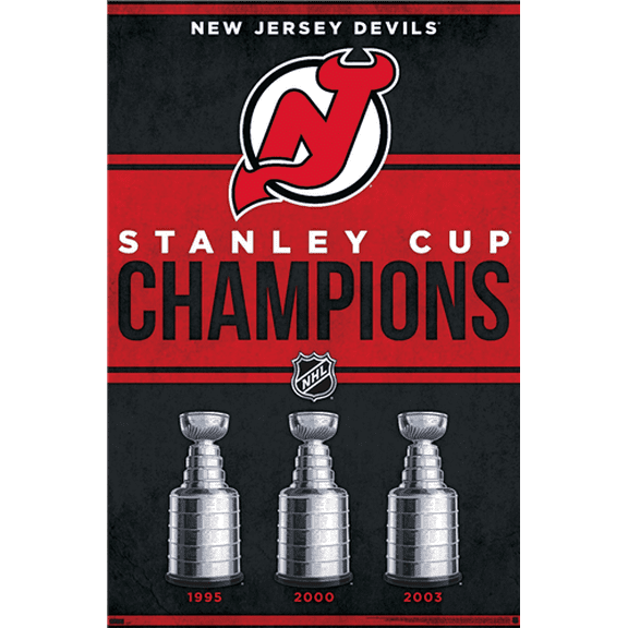 NHL New Jersey Devils - Champions 23 Wall Poster, 22.375" x 34"