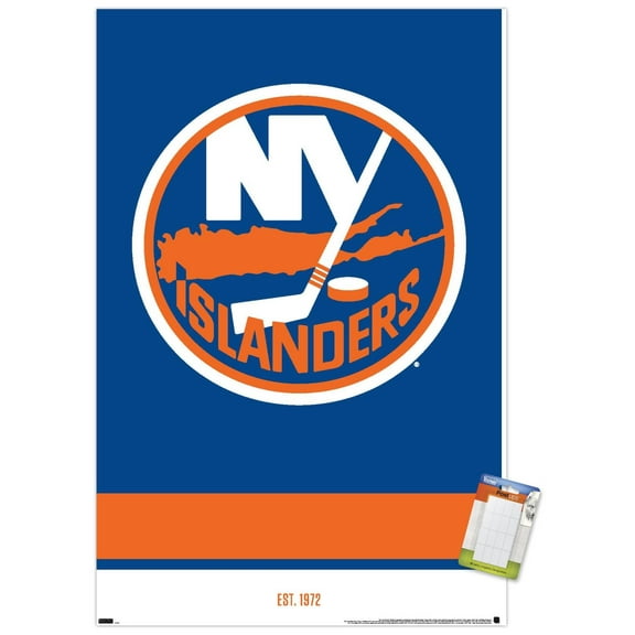 NHL New York Islanders - Logo 21 Wall Poster, 14.725" x 22.375"