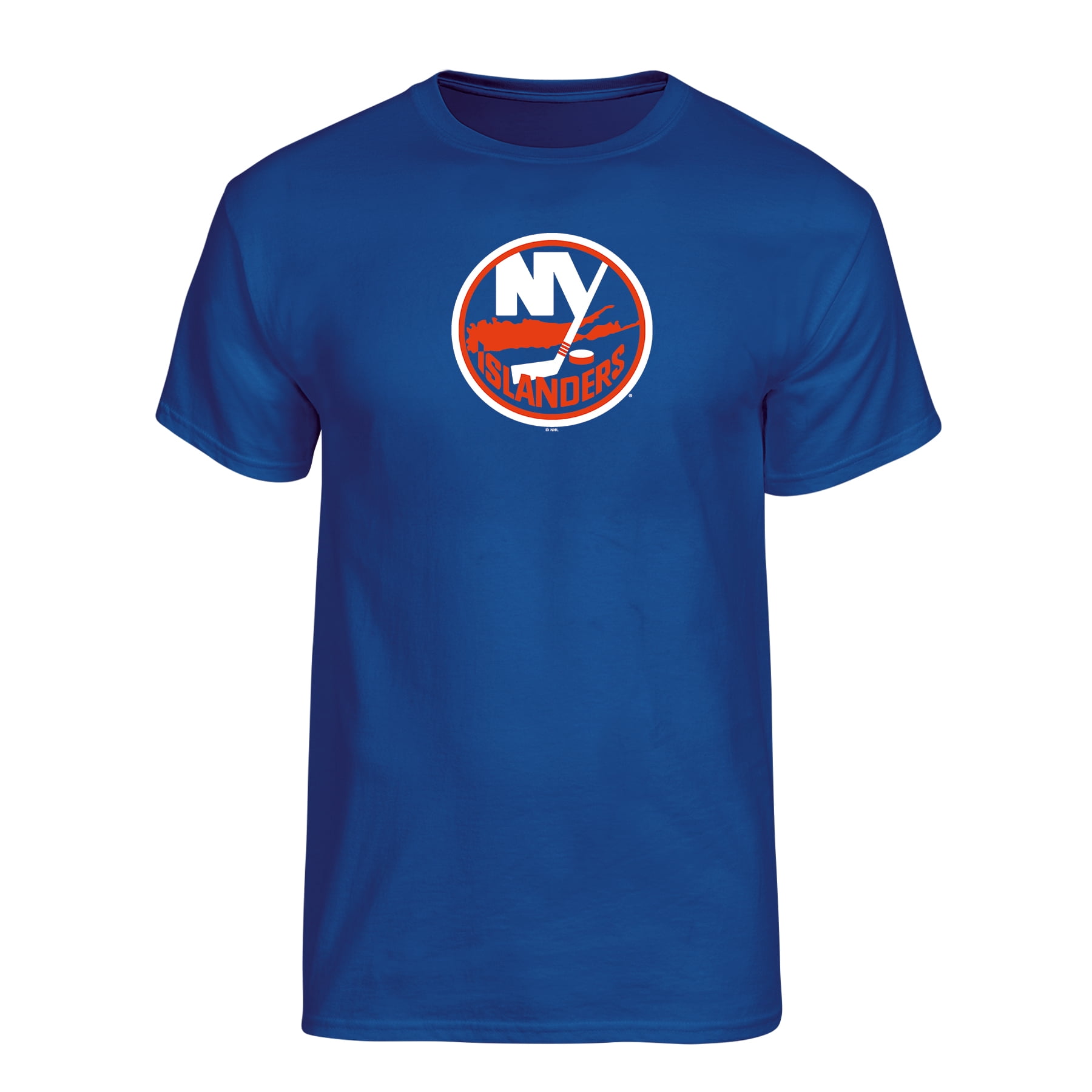 NHL New York Islanders Men's Team Color Primary Logo Short Sleeve T-Shirt