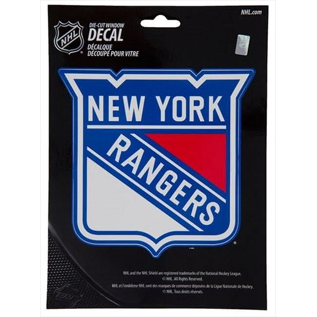 New York Rangers 5 Inch Die Cut Flat Vinyl Decal Sticker Adhesive Backing