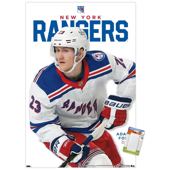 NHL New York Rangers - Adam Fox Feature Series 23 Wall Poster, 22.375" x 34"