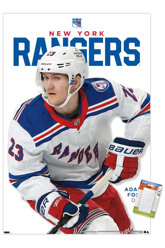 NHL New York Rangers - Adam Fox Feature Series 23 Wall Poster, 22.375" x 34"